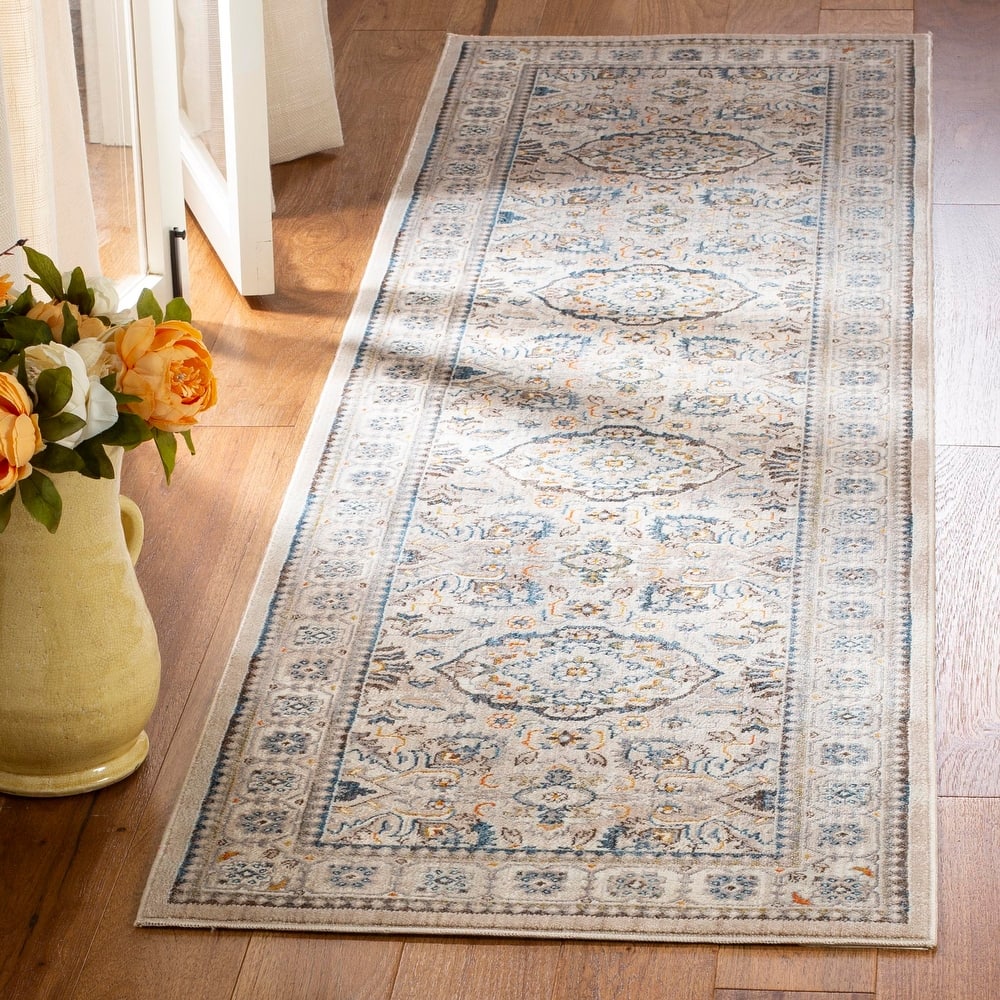 SAFAVIEH Vintage Boho Persian Concezia Oriental Polyester Rug with