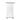 DesignStyles Acrylic C-Table w/Wheels