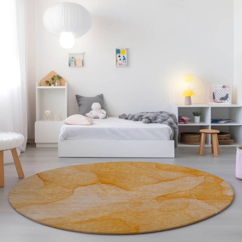 Almilo Artistic Abstract Weather Resistant Versatile Elegance Outdoor Rug