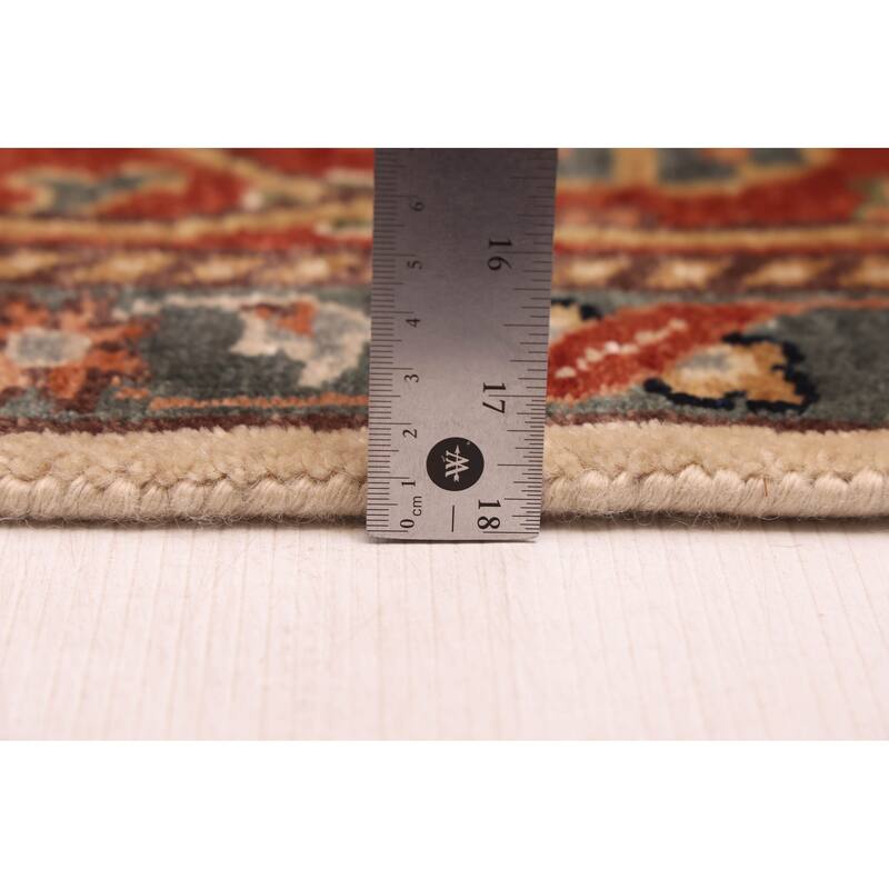 ECARPETGALLERY Hand-knotted Jules Sultane Ivory Wool Rug - 7'8 x 9'11