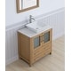 preview thumbnail 19 of 39, Vanity Art 30-inch Single Sink Bathroom Vanity Set With Engineered Marble Top and Free Mirror - 30 x 18.5 x 36 Inches