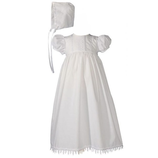 cotton christening gown