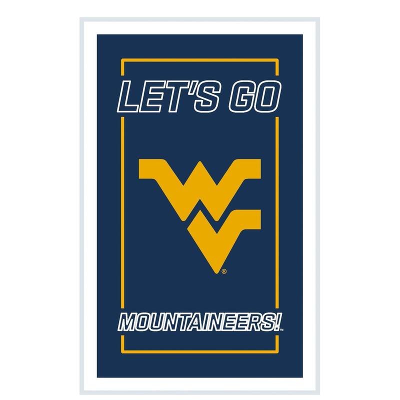 West Virginia University LED Lighted Sign - Navy