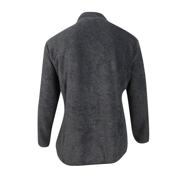 karen scott plus size fleece jacket