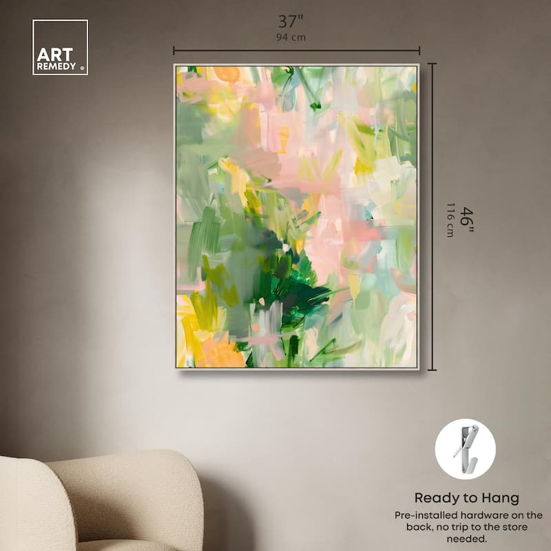 Quantum Hues II Canvas by Art Remedy