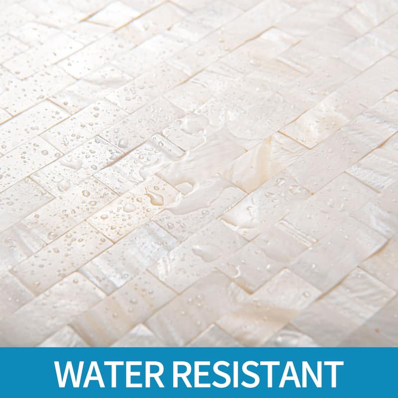 Art3d Peel and Stick Mother of Pearl Backsplash Tile