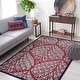 preview thumbnail 36 of 137, SAFAVIEH Handmade Capri Ilianka Wool Rug 3' x 5' - Red/Green - Rectangle