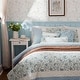 preview thumbnail 15 of 87, Madison Park Vanessa 6 Piece Cotton Percale Quilt Set with Throw Pillows