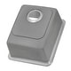 preview thumbnail 7 of 8, Ruvati 12-inch Undermount Bar Prep Kitchen Sink 16 Gauge Stainless Steel Single Bowl - RVM5912 - Silver - 12" x 17-3/4"