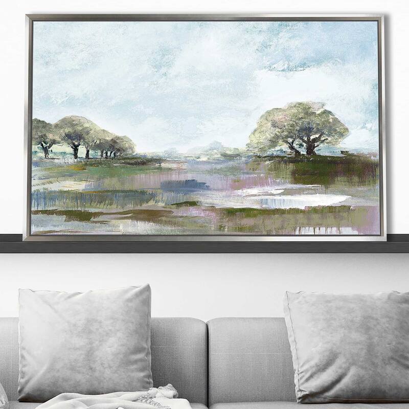 "Rusty Blue Sky" Print on Floating Canvas