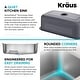 preview thumbnail 9 of 36, KRAUS Premier Undermount Single Bowl Stainless Steel Kitchen Sink