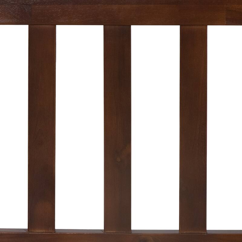 Norgate Modern Farmhouse Acacia Wood Queen Bed Platform by Christopher Knight Home