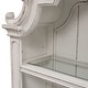 preview thumbnail 4 of 8, Magnolia Manor Antique White Mirrored Hutch & Buffet