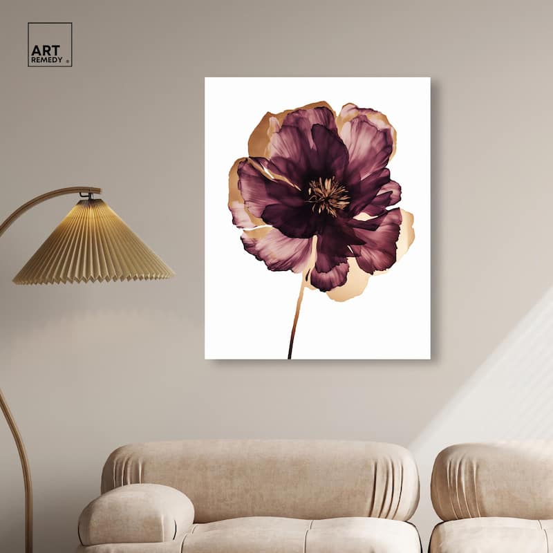 Lilac Blooming I Canvas by Art Remedy, Gallery Wrapped