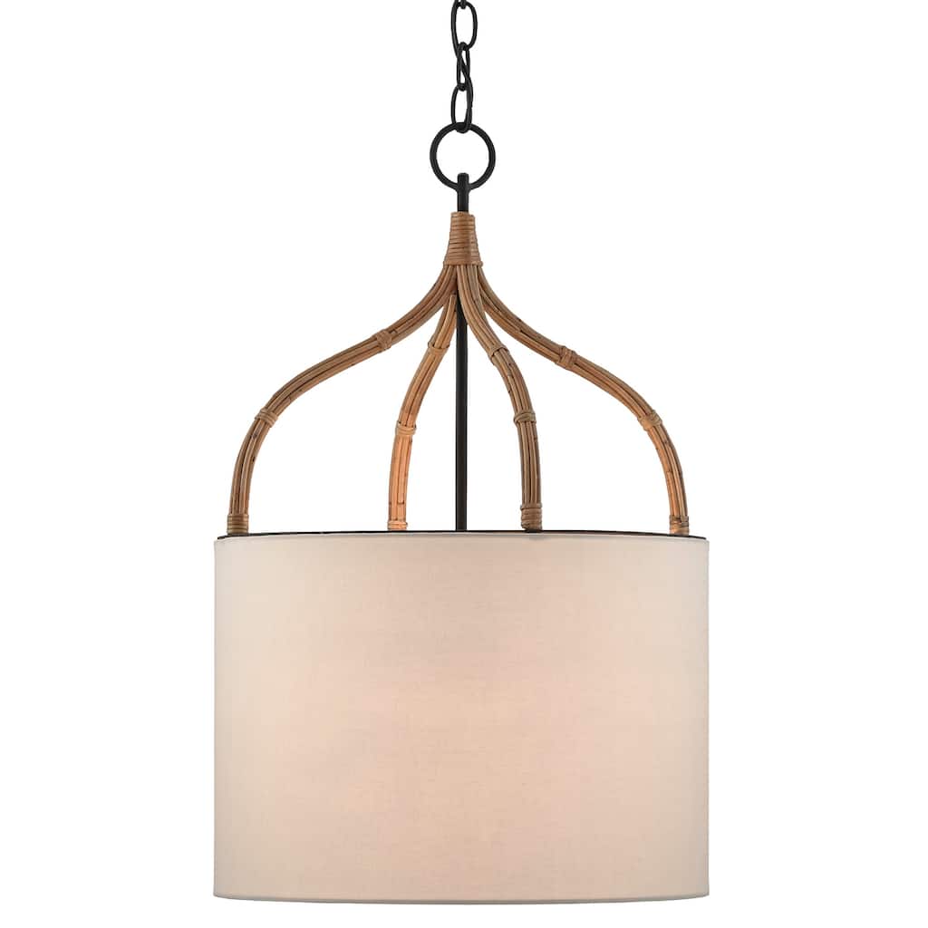 Currey & Company Dunning Pendant - 24.25"h x 15.5"dia