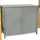 preview thumbnail 28 of 26, [Stylish Design] Twin Size Wood Loft Bed with Built-In Storage Cabinet and Cubes, Foldable Desk