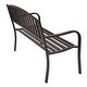 preview thumbnail 4 of 11, 50" Patio Garden Bench Park Yard Outdoor Furniture - 50.0" x 23.6" x 34.2"(L x W x H)