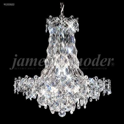 James R. Moder 91333S22 31 Light Chandelier Continental Silver - One Size