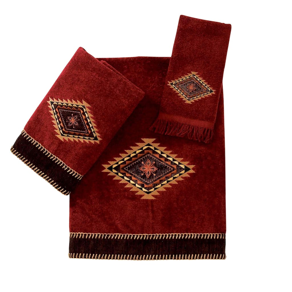 Avanti Mojave 3-Piece Towel Set - Towel 3pc Set - B/H/FT