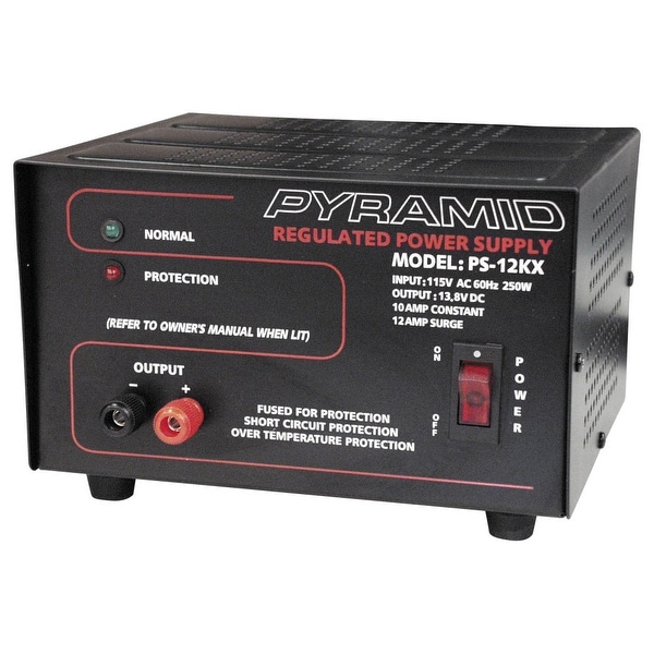 Pyramid ps12kx power supply pyramid 13.8 volt10 amp