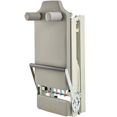 Foldable Pilates Reformer Machine with Spring Resistance Core Trainer for Home Fitness Studio - 82” x 22” x 29”