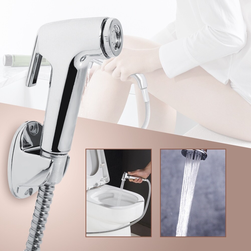 Bathroom Handheld Toilet Bidet Shower Sprayer Hose Holder Wall Bracket Fashion
