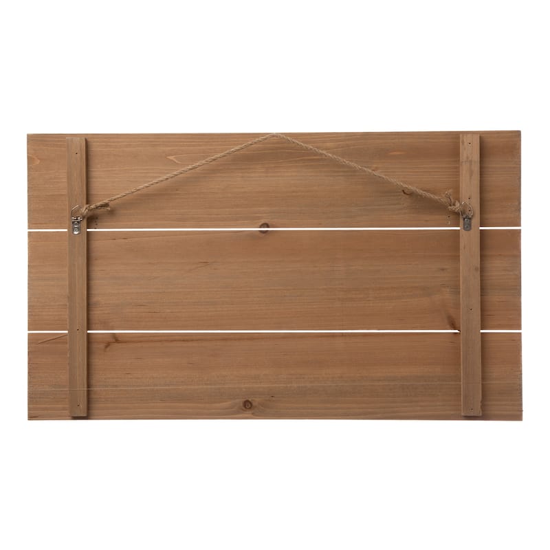 Glitzhome 24"L Wooden Merry Christmas Wall Decor
