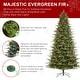 preview thumbnail 46 of 57, Glitzhome 7.5ft/9ft/11ft Pre-Lit Green Full Fir Artificial Christmas Tree with 1800/2450/3200 LEDs Simple Setup
