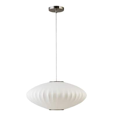 Aurelle Home Modern Cocoon-like Design Pendant Light