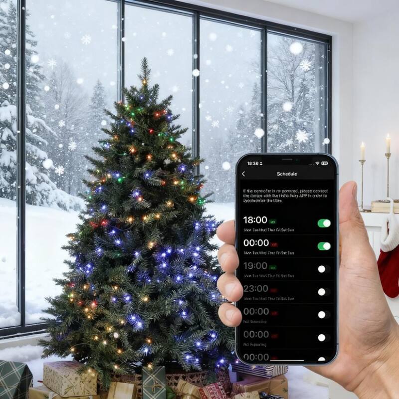 Pre-Lit Artificial Christmas Tree - Holiday Decor, Easy Assembly - Green