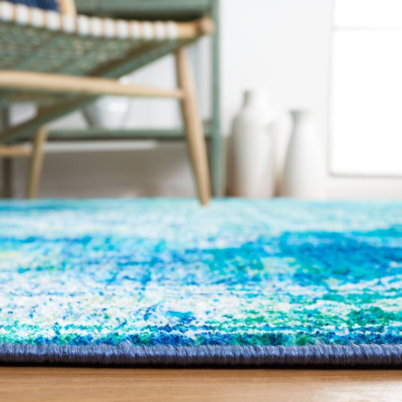SAFAVIEH Bahia Annemijn Washable Slip Resistant Guzel Overdyed Medallion
