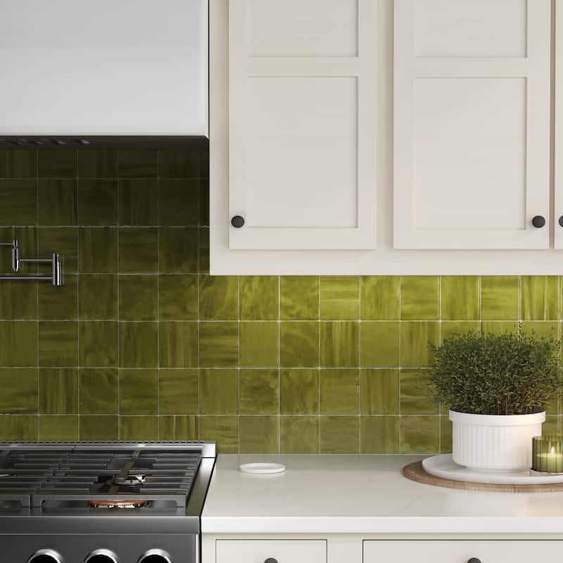 Daltile Artcrafted 4 x 4 Glazed Ceramic Wall Tile (54 PCS Per Carton) (5.67 SQFT Per Carton)