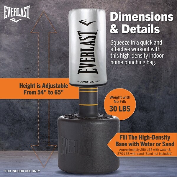 EVERLAST PowerCore 自立型ヘビーバッグ Everlast Powercore Free Standing Heavy Bag – Everlast Canada