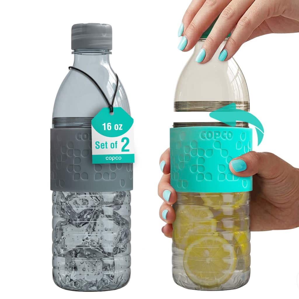 Copco Hydra Tritan Water Bottle Set of 2 BPA Free