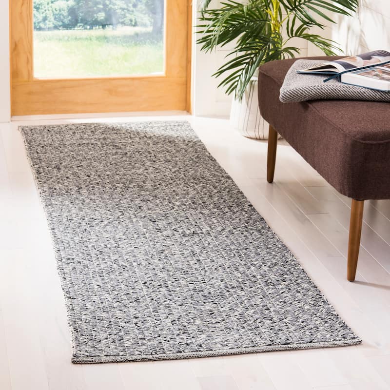 SAFAVIEH, Handmade Flatweave Montauk Gyrithe Casual Cotton Rug