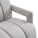 preview thumbnail 12 of 26, Roomfitters Modern Minimalist Leisure Armchair with L-Shaped Armrests and Polyester Upholstery