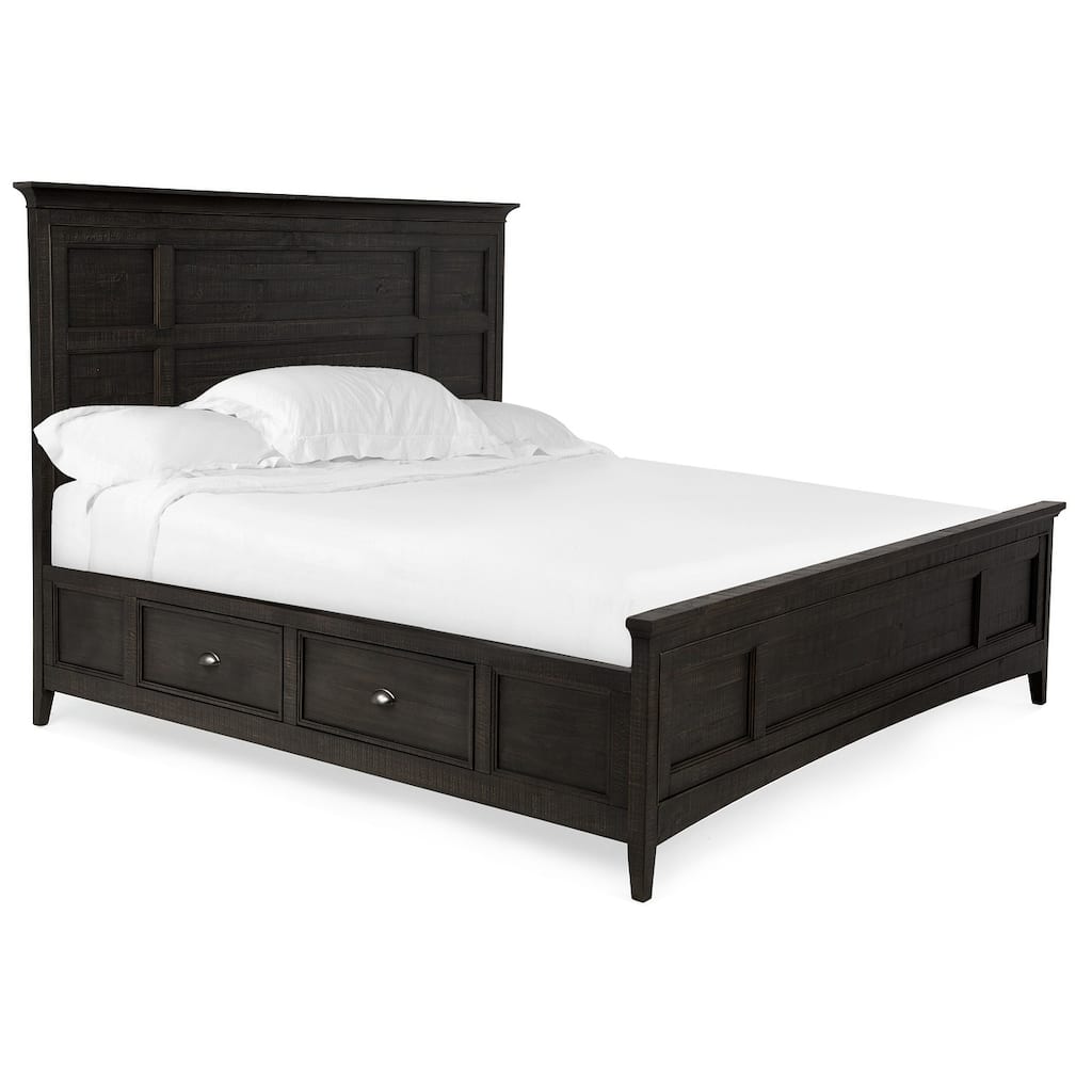 Magnussen Home Westley Falls Graphite Panel Storage Bed