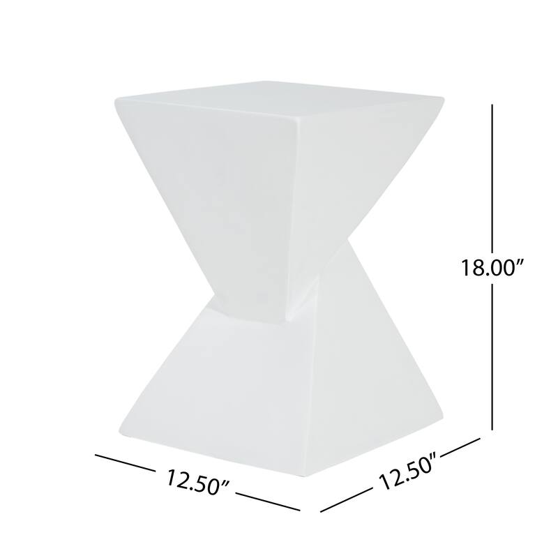 Christopher Knight Home - Atlas Indoor Lightweight Concrete Accent Table