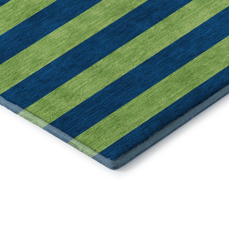 Premium Washable Super Soft Cabana Stripe Mayfield Rug