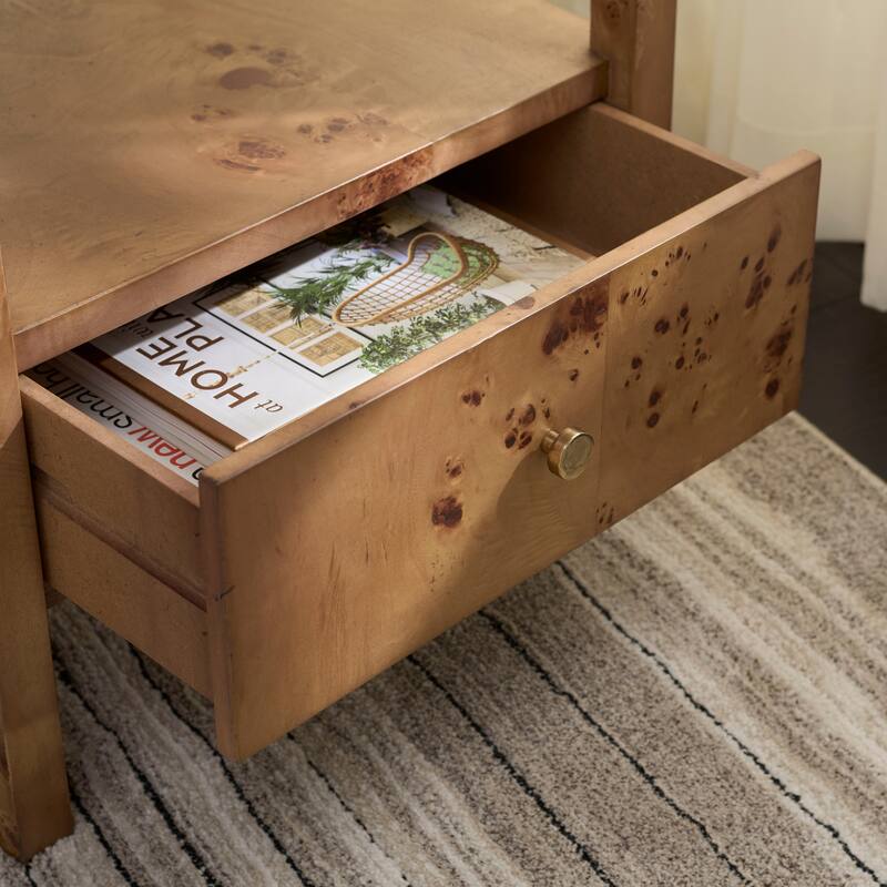 SAFAVIEH Home Willshine 1-Drawer Accent Table - 18"W x 16"D x 24"H