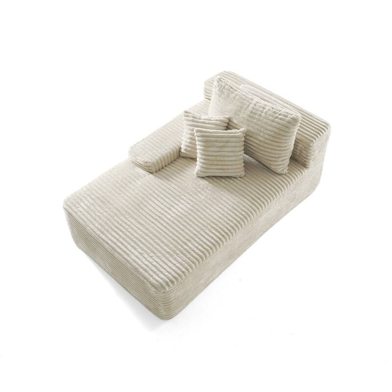 Cathy 41" W No Assembly Required Chaise Lounge