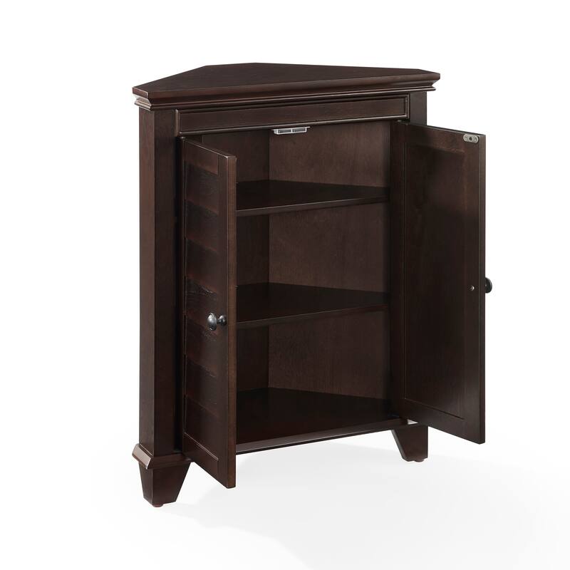 Crosley Lydia Corner Cabinet - 22 "W x	12 "D x 28.88 "H