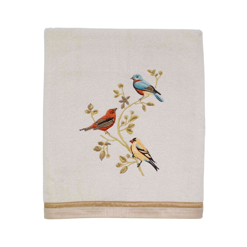 Avanti Linens Gilded Birds Bath Towel - Bath Towel