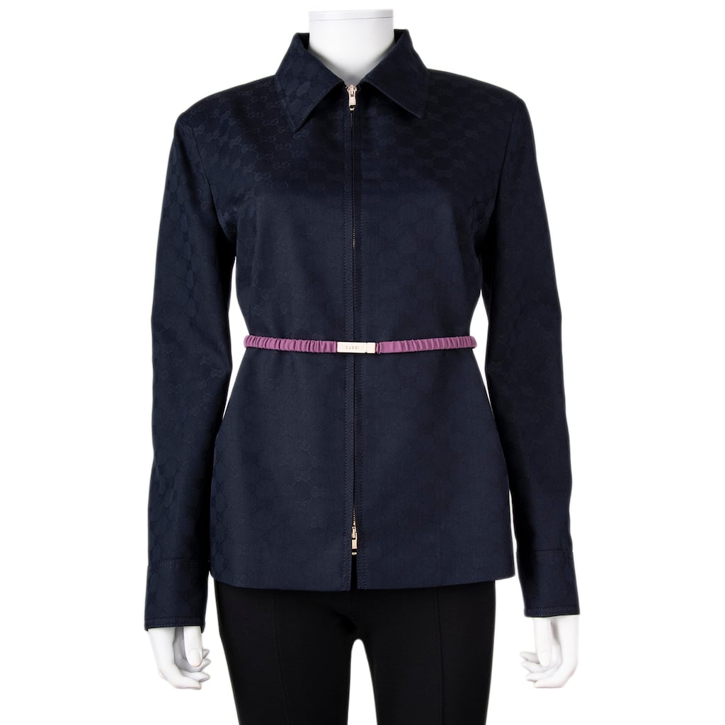 Gucci GG Cotton Gabardine Zip Jacket
