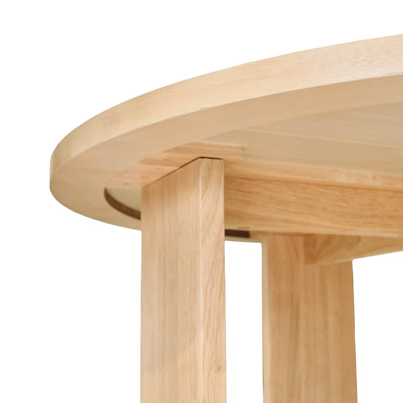 Christopher Knight Home - Natural Finish Round Dining Table