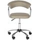 preview thumbnail 1 of 3, Carson Carrington Eidsnes Office Grey Pier Desk Chair - 20.7" x 20.9" x 27"