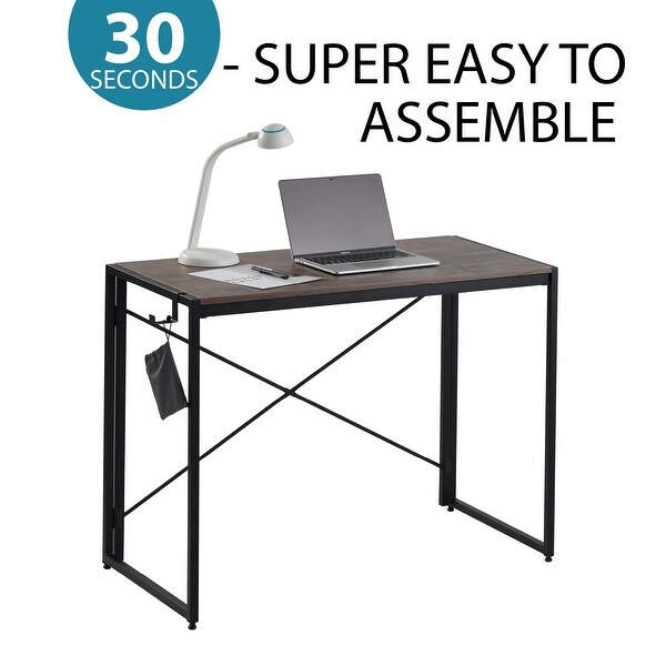 Computer Desk Home Office Desk Portable Folding Table Writing