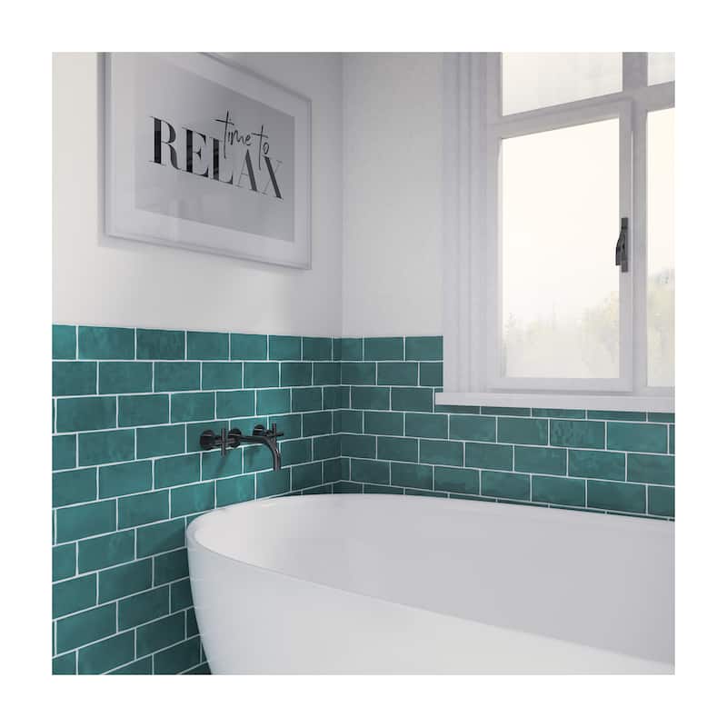 Daltile Mesmerist 3" x 6" Ceramic Wall Tile (100 PC Per Carton) (12.00 SQFT Per Carton) - N/A
