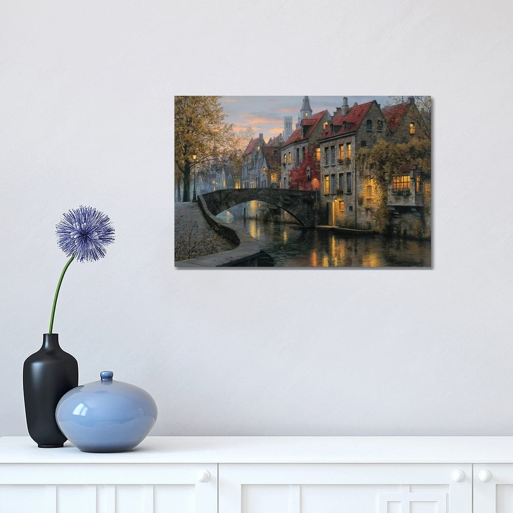 iCanvas "Silent Evening" by Evgeny Lushpin Canvas Print