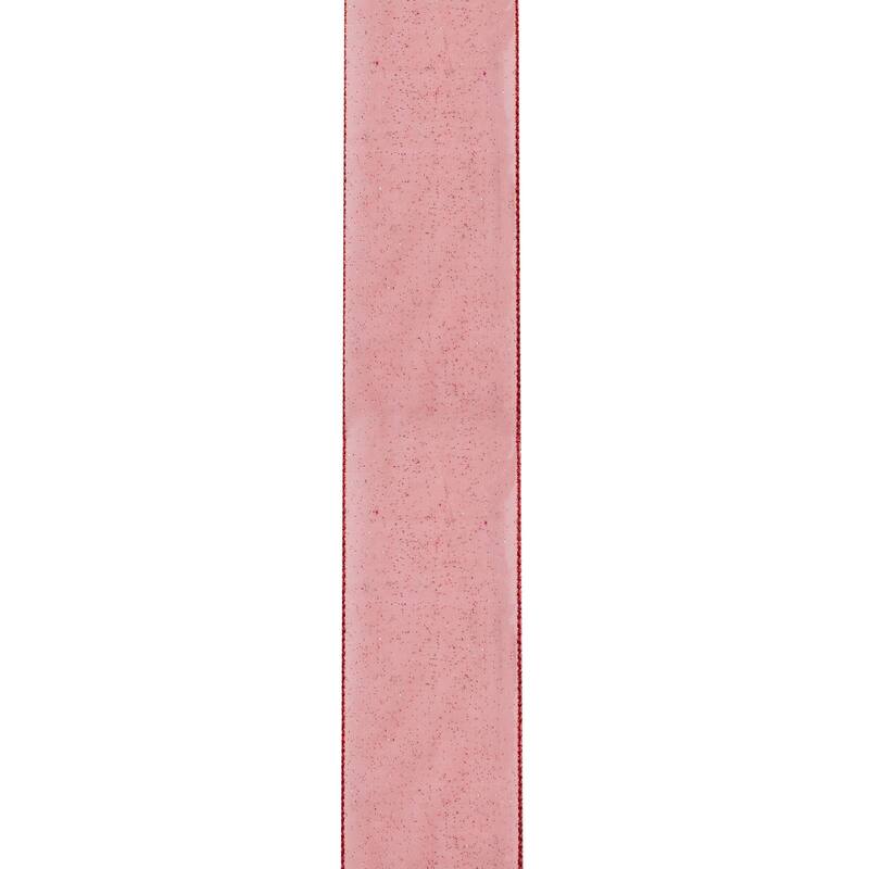 Club Pack of 12 Raspberry Red Wired Christmas Craft Ribbon 2.5" x 120 Yards